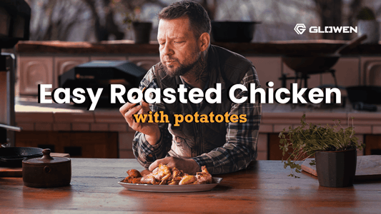 Easy Roasted Chicken with Potatoes - Glowen