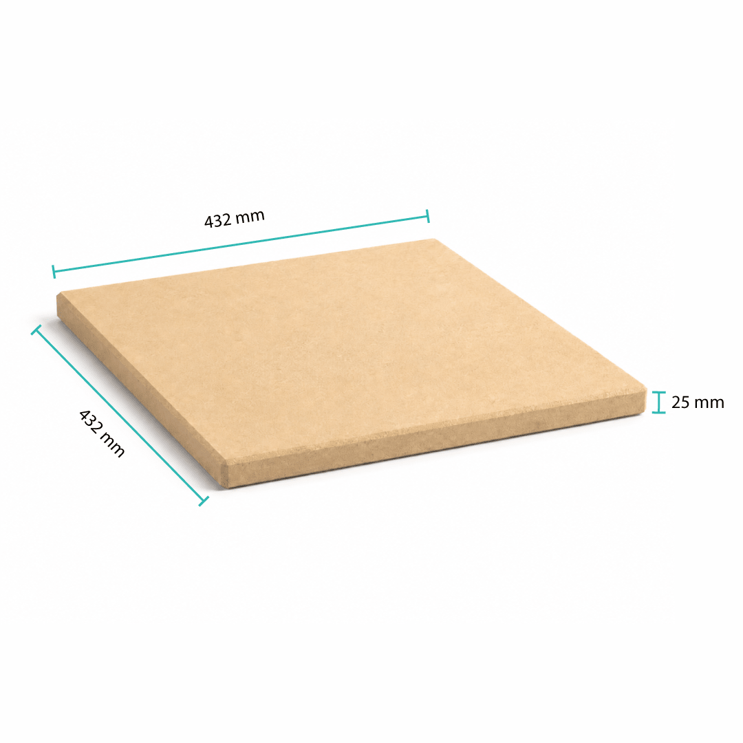 Chamotte baking Stone - Dragon 17" - Glowen