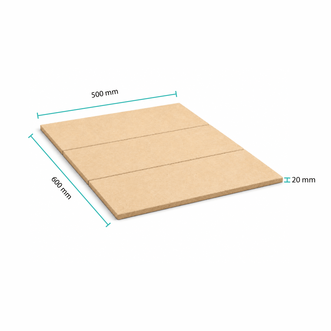 Chamotte baking Stone - Raptor 2 - Glowen