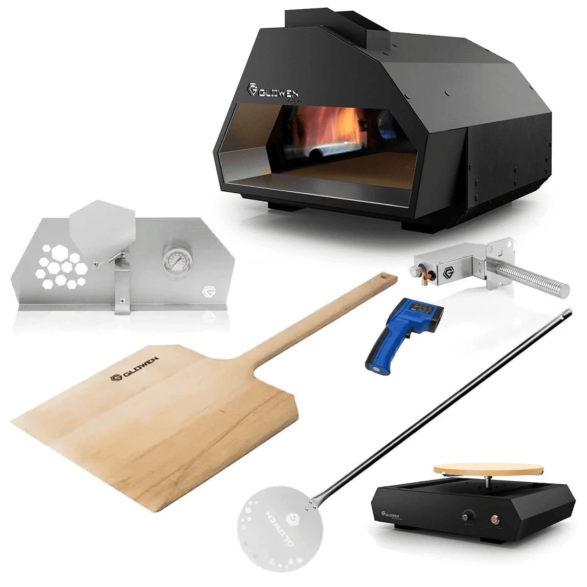 Glowen Raptor Black - Essential Auto Rotating Bundle - Glowen